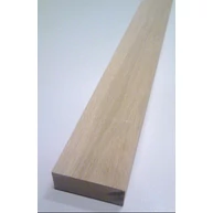 Gyalult négyszögléc tölgyfa 20x50x2100-2200 mm stafni fa barkácsléc NY133