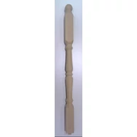 Lépcsőkorlát oszlop tölgyfa B kezdő 65x65x1050 mm MF HU++
