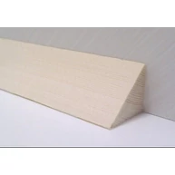 Gyalult sarokléc borovi fenyő 20x20x2000 mm E sima háromszőgű léc GT HU+