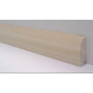 Szegélyléc lucfenyő HT  9x27x2500 mm ívelt él PS 2709 (057) KO