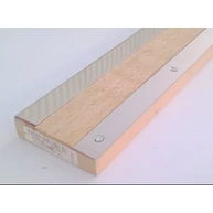 Küszöbsín rozsdamentes acél 1000 mm hosszú 20 mm széles 2 db/ csomag +csavarok (piros)