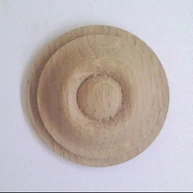 Fa rozetta esztergált tölgyfa átm. 40 mm HEF HU+