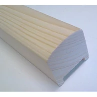 Lépcsőkorlát kapaszkodó négyszög lucfenyő HT 45x45x2000 mm kézcsúsztató MD 4545 2m KO