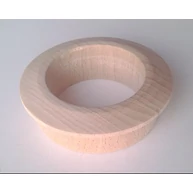 Szellőző fakarika bükkfa átm. 70 mm lyukra illeszthető 5 mm peremmel 18 mm szár