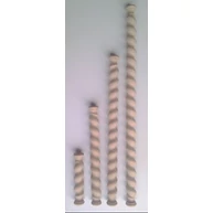 Koloniál oszlop tölgyfa átm. 45x1000 mm balos bútor díszítő oszlop HEF