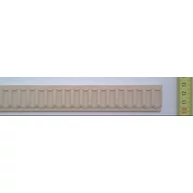 Fa díszléc faragott léc  2 Bükkfa 30x7x2440 mm  2/30x7