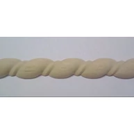 Fa díszléc faragott léc 21 Ramin fa 14x6x2440 mm 21/14M