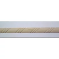 Fa díszléc faragott léc 27 Bükkfa 11x8x2440 mm 27/11M