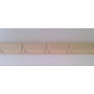 Fa díszléc faragott léc 5008/R Ramin fa 18x9x2440 mm  (5008/R/18x9)