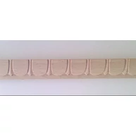 Fa díszléc faragott léc 5007 Bükkfa 18x9x2440 mm   5007/18x9