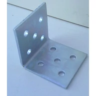 Hajlított perforált acél lemez 40x40x40x1,5 mm horganyzott sarokvas  HU+