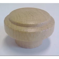 Bútorgomb  tölgyfa átm. 40x26 mm lakkozott felületű T40