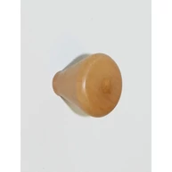 Bútorgomb műanyag átm. 24x23 mm kúpos cseresznyefa színű