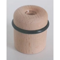 Ajtóütköző padlóra  bükkfa átm. 36x40 mm MF HU+