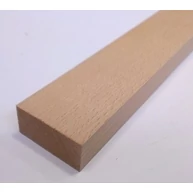 Gyalult négyszögléc bükkfa gőzölt HT 25x60x 850 mm keményfa barkácsléc