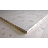 Asztallap táblásított lucfenyő TM 35 mm  800x750 mm 0,6 m2 / 10 kg / tábla