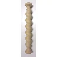 Polcépítő farúd koloniál tölgyfa átm. 40x320 mm balos M6 -os menetes hüvellyel HEF HU+