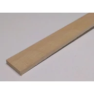 Gyalult négyszögléc bükkfa gőzölt  5x20x2400 mm keményfa léc ZA HU+