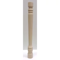 Polcépítő farúd C minta bükkfa átm 40x400 mm  M6 -os menetes hüvellyel MF HU+