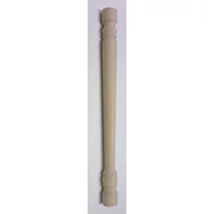 Polcépítő farúd C minta bükkfa átm 40x500 mm  M6 -os menetes hüvellyel MF HU+