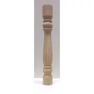 Polcépítő farúd C minta bükkfa átm 40x300 mm  M6 -os menetes hüvellyel MF HU+