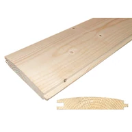 Faház profil íves lucfenyő 20x135/145x1500 mm AB min. 0,2 m2/db STA