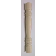 Polcépítő farúd C minta fenyő átm 40x300 mm  M6 -os menetes hüvellyel MF HU+
