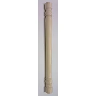 Polcépítő farúd C minta fenyő átm 40x500 mm  M6 -os menetes hüvellyel MF HU+