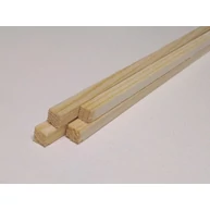 Faléc modell léc négyszögletes lucfenyő 6x6x700 mm  4db/csomag hobby léc