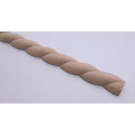 Fa díszléc faragott léc 20 Bükkfa 19x9x1500 mm spirál minta