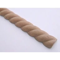 Fa díszléc faragott léc 20 Bükkfa 26x12x1500 mm spirál minta