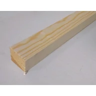 Gyalult négyszögléc borovi fenyő 22x22x2100 mm E barkácsléc ALP7