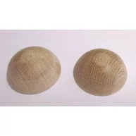 Lépcsőkorlát kapaszkodó rúdfa végzáró félgömb tölgy átm. 60 mm 2 db/csomag MF HU++