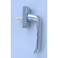 Ablakkilincs eloxált aluminium színű alumimium INTERNORM 1. sz négyzetes shild