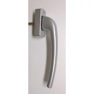 Erkélyajtó kilincs eloxált aluminium színű HOPPE 180 mm karral 170747 emelő-toló erkélyajtó