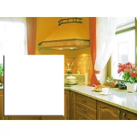 Konyhai munkalap laminált 1950x600x28 mm fényes fehér 101 FS 02  502. sz.
