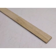 Gyalult négyszögléc tölgyfa  4x10-20x1950 mm gyalult svartni tölgyfa élléc HOE