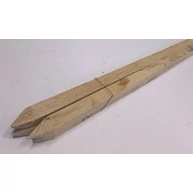 Keményfa karó hegyezett 27x27x1500 mm  4 db/köteg nevelőkaró HU++