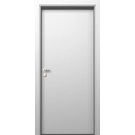 Beltéri ajtó dekorfóliás  Fehér szín 100x210x11 cm tele balos MAS95 utólag szerelhető tokkal