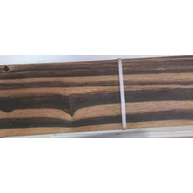 Furnérlemez ébenfa makassar 0,6 mm 150x840 mm 2 lap / 0,252 m2/ csomag  FEKBP  3