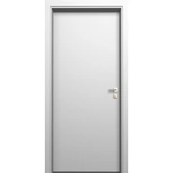 Beltéri ajtó dekorfóliás  Fehér szín 100x210x12 cm tele jobbos XX MAS457 szépség hibás