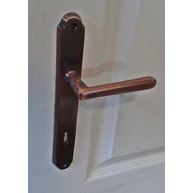 Beltéri ajtó kilincs BB 90 antik bronz MESSING