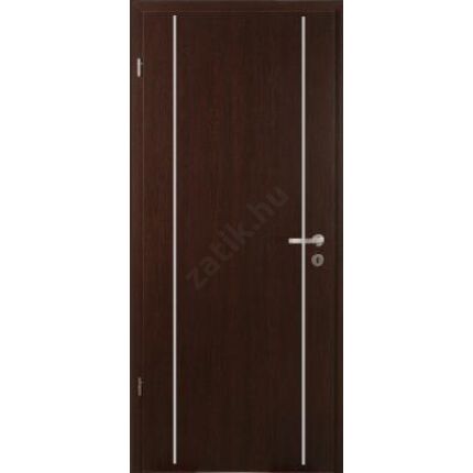 Beltéri ajtó dekorfóliás  Wenge szín 100x210x12 cm tele balos X MAS 400 A9 szépséghibás