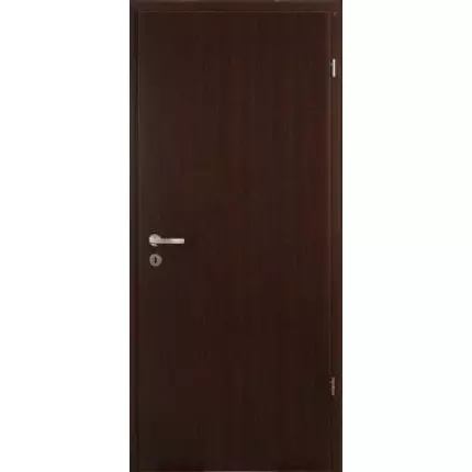 Beltéri ajtó dekorfóliás  Wenge szín  75x210x12 cm tele balos X MAS 410  szépséghibás