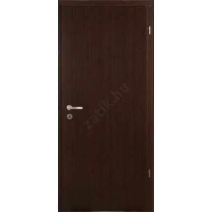 Beltéri ajtó dekorfóliás  Wenge szín  75x210x12 cm tele jobbos XX MAS 412  szépséghibás