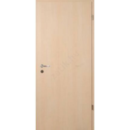 Beltéri ajtó dekorfóliás  Juhar szín  80x210x12 cm tele jobbos EGYEDI MAS73 utólag szerelhető tokkal