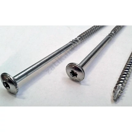 Csavar szerkezet építő csavar 6x200 mm  TKS T30 torx önfűrós tányérfejű facsavar Reisser