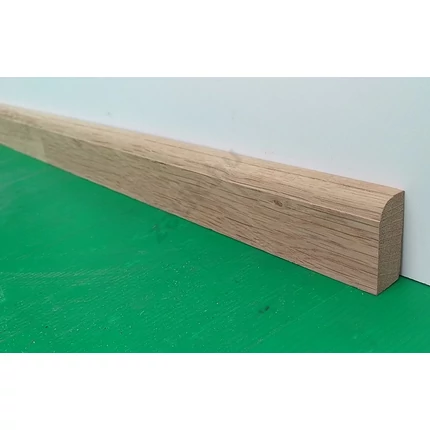 Szegélyléc tölgyfa B 20x60x1000 mm parketta szegőléc GT HU+