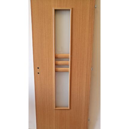 Beltéri ajtó  dekorfóliás Tölgy 90x210 cm tele jobbos JW 53 MIX cédrus színű BT BLOKK TOKKAL