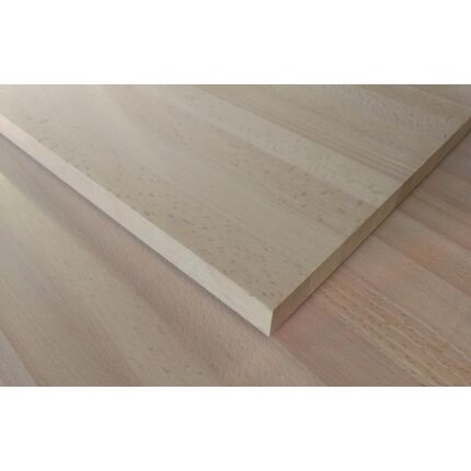 Asztallap táblásított gőzölt bükkfa TM 45 mm 2100x570 mm 1,19 m2 / 38 kg / tábla asztallap HU++